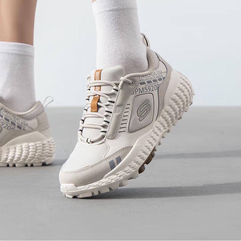 斯凯奇男款休闲运动鞋51715/OFWT-11.5双高清大图