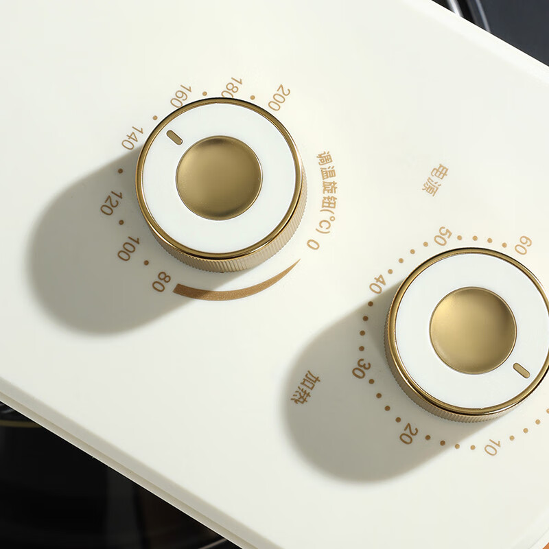 德世朗电烤炉(空气炸锅)DDQ-JK007 象牙白 5L高清大图