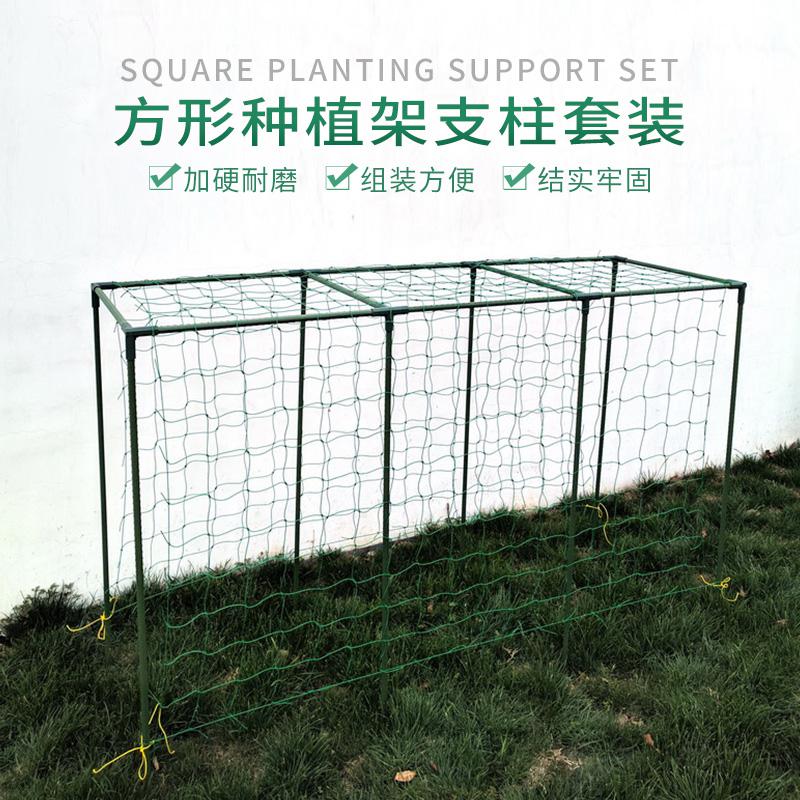 爬藤植物种植架支柱套装瓜闪电客豆角含爬藤网农用支柱套装图片 高清实拍大图 苏宁易购