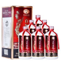 贵州茅台集团 百年盛世52度白酒 整箱装500ml*6瓶 柔雅浓香型