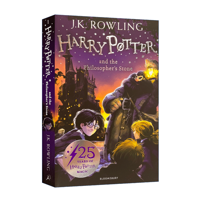 哈利波特电影艺术 迷你书 [正版]哈利波特与魔法石英文原版1 Harry Potter and the Philosop