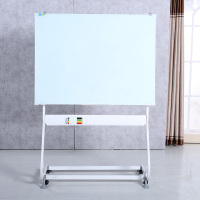 驰鹏CP-S6移动型钢化玻璃白板100*150cm S型支架式办公/会议玻璃白板 教学办公磁性写字板黑板培训看板