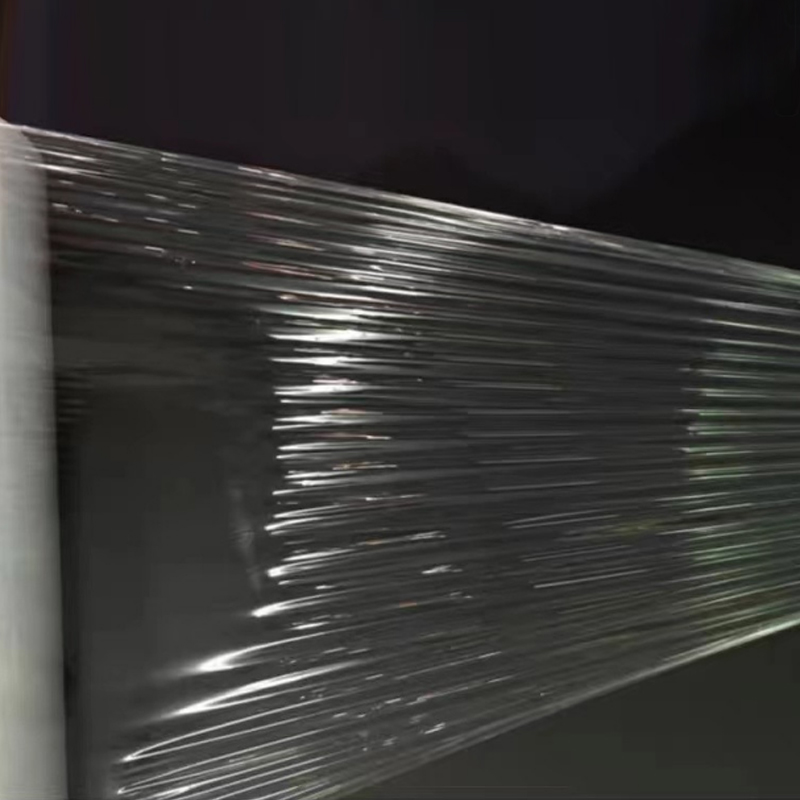 众慧创安 缠绕膜 打包膜 拉伸膜 包装膜 8cm*200m 卷高清大图