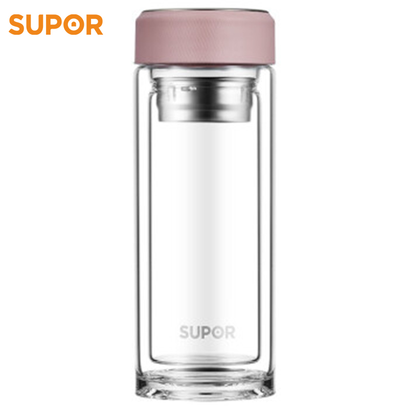 苏泊尔(SUPOR)耐热玻璃杯·悦系列 330ml KC33CV10