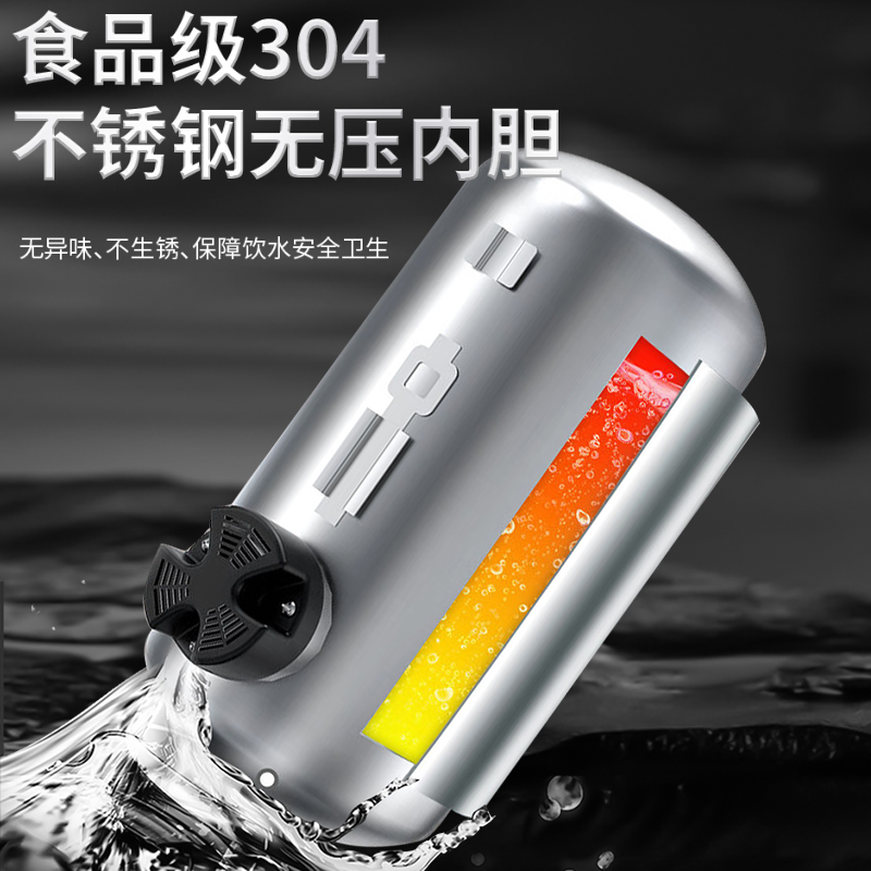 意黛斯(YIDAISI)商用直饮机立式步进式开水器公司学校直饮水机RO反渗透净水器YDSAGK-90L/5RO2两开一净高清大图