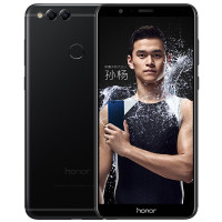 华为/荣耀(honor) 畅玩7x 全网通标配版 4GB+32GB 幻夜黑 老人机 移动联通电信4G 华为荣耀 荣耀手机 荣耀7x