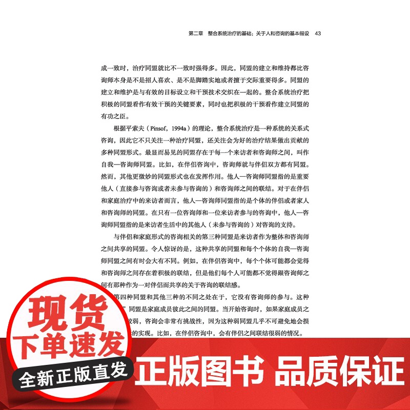 书预售]万千心理.整合系统治疗 解决个人伴侣和家庭问题的心理治疗元构架 家庭系统治疗师心理咨询与治疗家庭治疗伴侣治疗婚姻高清大图