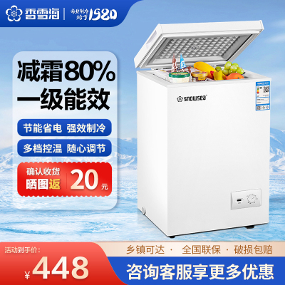 香雪海 冰柜家用减霜冷柜 冷藏柜 冷冻柜 冷藏冷冻可转换 冰柜小型家用 BD/BC-82S148