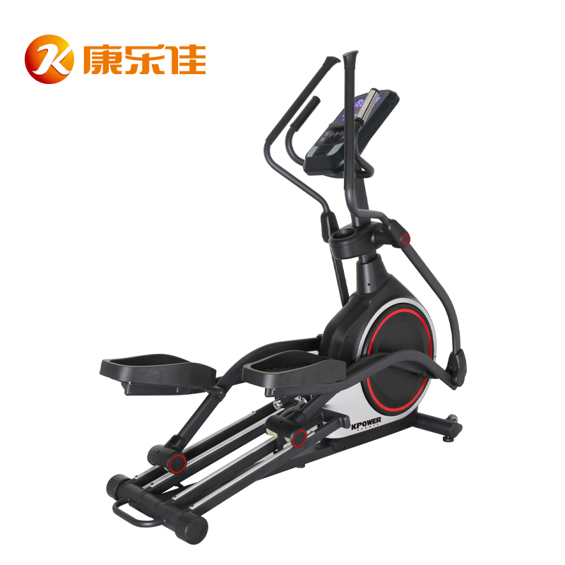 康乐佳K8745T/TP商用椭圆机前置飞轮太空漫步机高清大图
