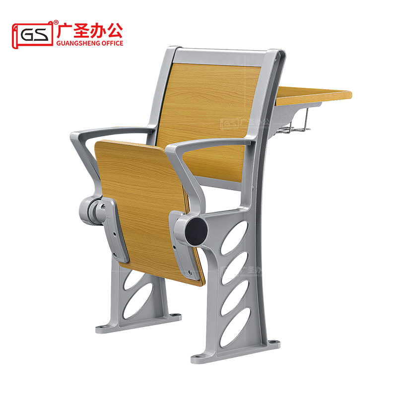 GS 阶梯椅礼堂椅中排带写字板 GSKY40高清大图