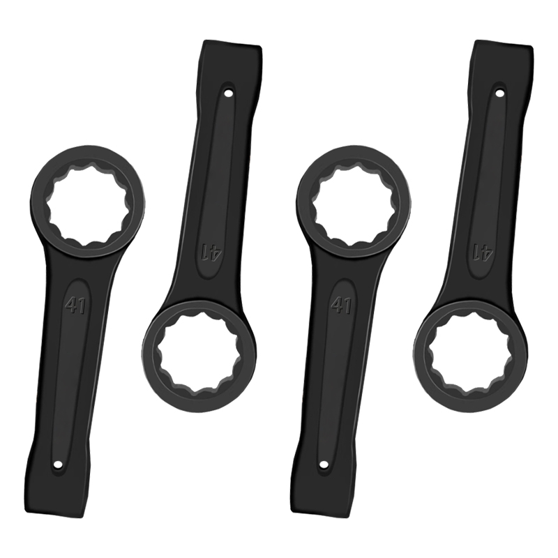 立伟铁牛敲击梅花扳手41mm/把高清大图