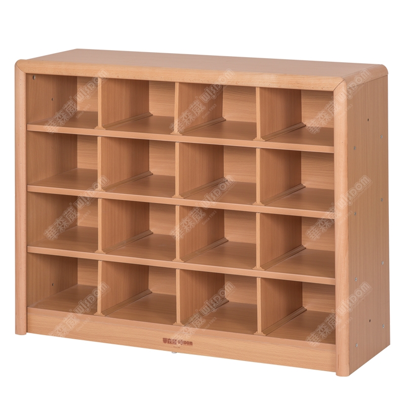 KB1-SL023-12 圣罗伦斯16格柜-榉木纹#高清大图