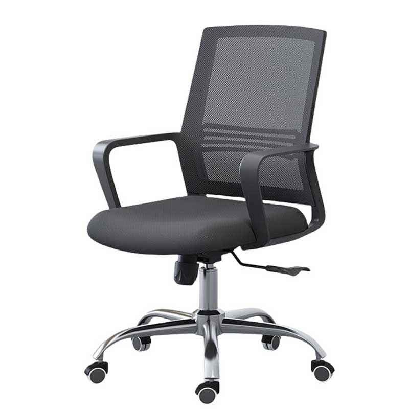 河洛伟业职员椅转椅把高清大图