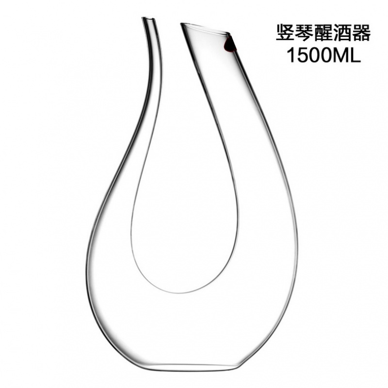 无铅水晶玻璃红酒醒酒器 创意葡萄酒醒酒器分酒器醒酒壶 玻璃酒具(请先与客服确认再)
