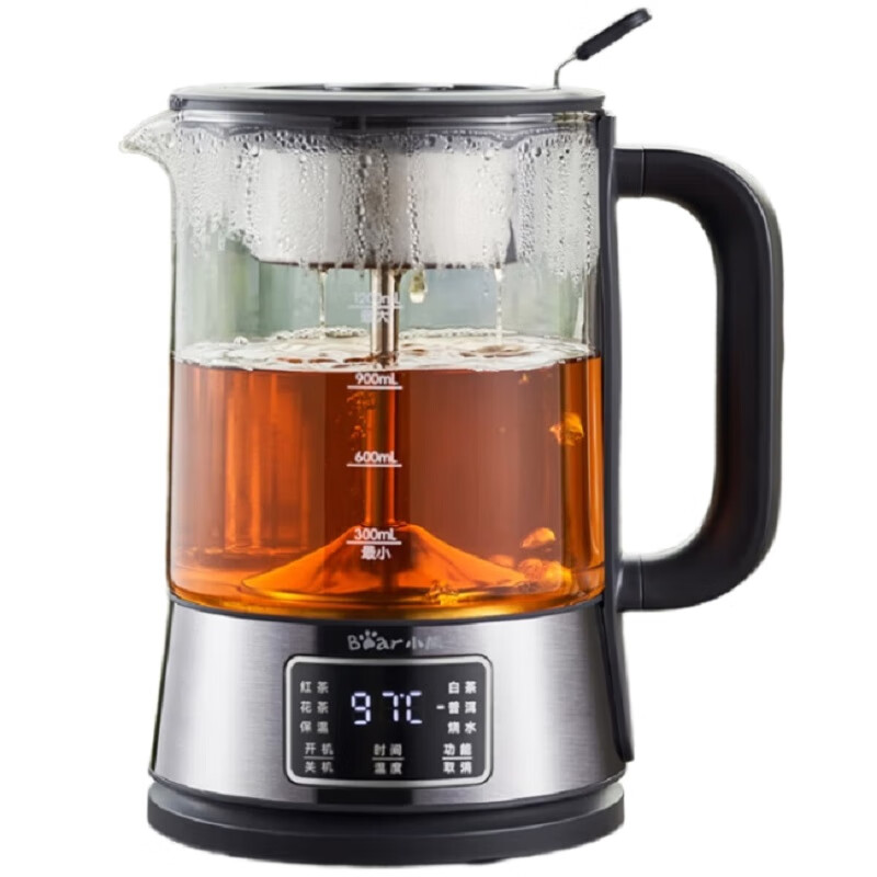 小熊(Bear)ZCQ-D12Z5 煮茶器 1.2L(单位:台)黑色