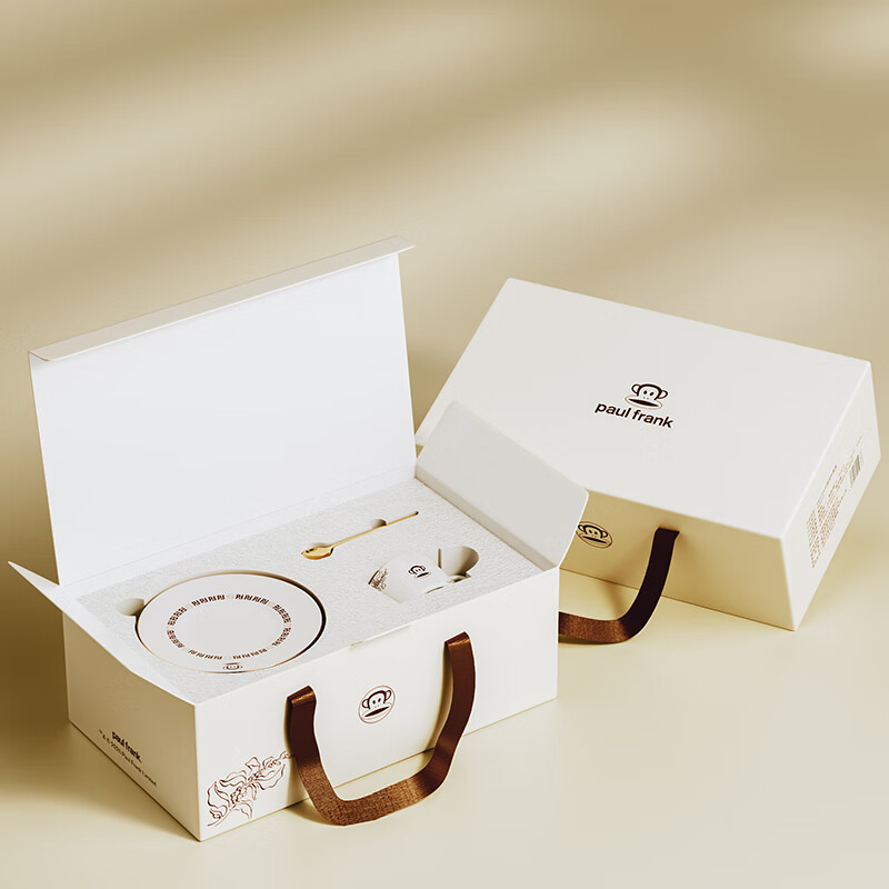 大嘴猴(Paul Homme)陶瓷杯220ml套装 PFC921T 含咖啡杯、咖啡碟、勺子高清大图