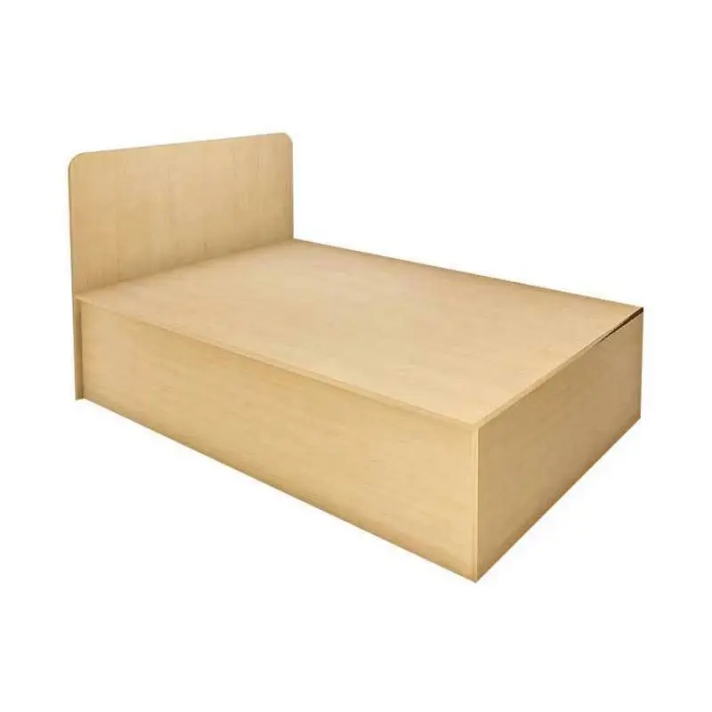 涵美大成 板式床单人床宿舍床1.5米床 颜色可定制