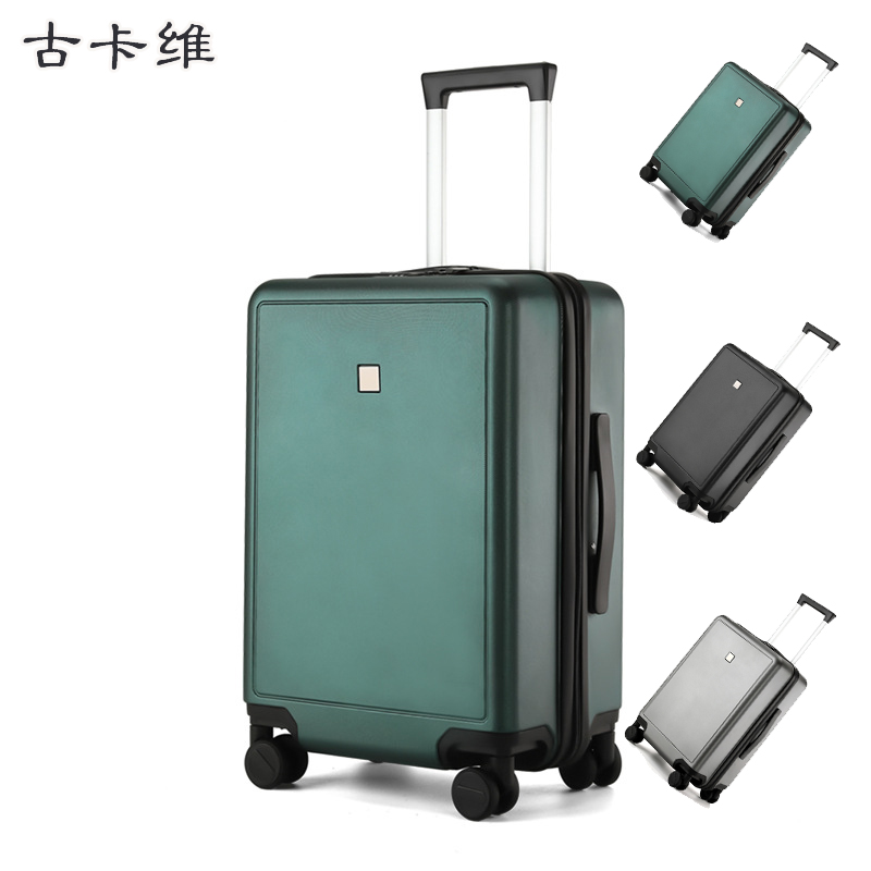 古卡维 拉杆箱 行李箱 深灰色20寸拉链款ZC034-1高清大图