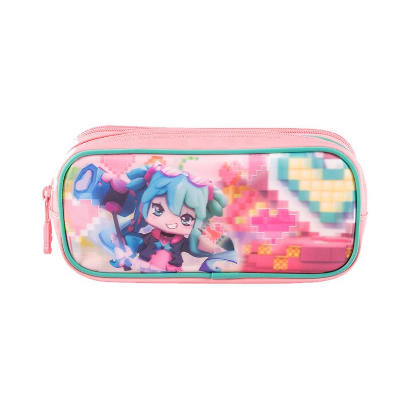 迷你世界小艾3d笔袋赠皮肤卡透明中小学生用卡通文具袋学习儿童 小艾