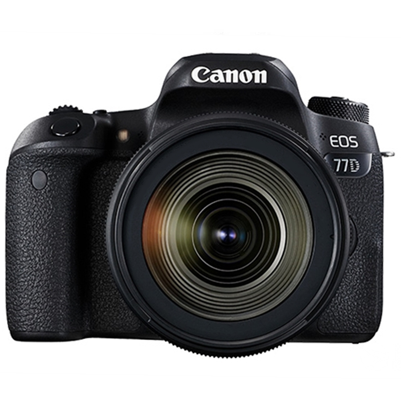 佳能(Canon) EOS 77D(24-70mm F4) 数码单反相机 单镜头套装 约2420万像素