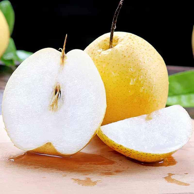 西沛生鲜云南精品雪花梨新鲜水果松脆多汁净重5斤单果250400g西沛生鲜
