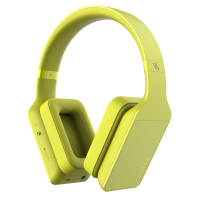 闻奇 VINCI智能头机1.5lite版 智能操作 HIFI音效 头戴式无线蓝牙运动耳机 黄色版