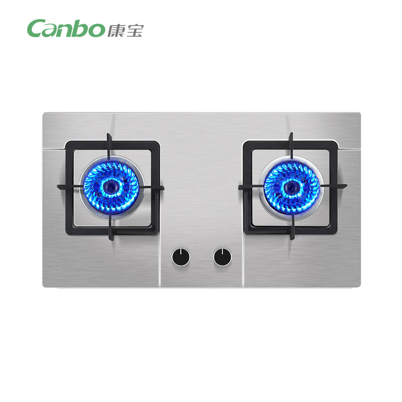康宝(canbo) JZT-Q240-EA31(天然气)不锈钢燃气灶具双灶 嵌入式 煤气灶具台式 台嵌两用 燃气灶