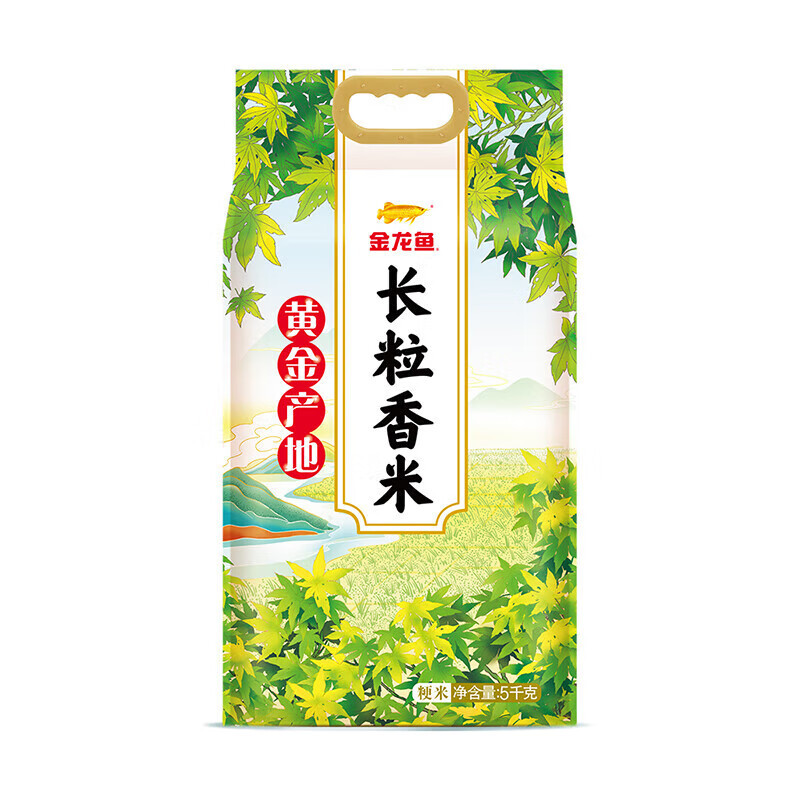 金龙鱼 黄金产地长粒香米 5kg / 袋高清大图