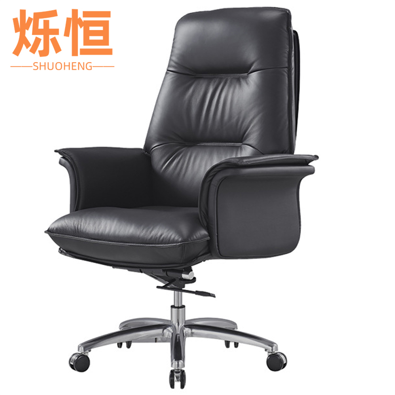 烁恒 老板椅 皮 质 把高清大图