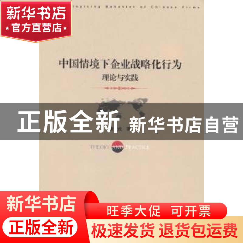 正版 中国情境下企业战略化行为:理论与实践:theory and practice