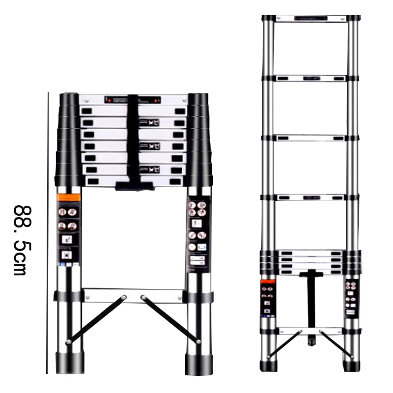 瑾如云海 梯子 伸缩直梯 3.5m 把高清大图