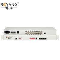 博扬(BOYANG)BY-E8F4 协议转换器 8路E1(16M)转4路以太网 机架式 1对价