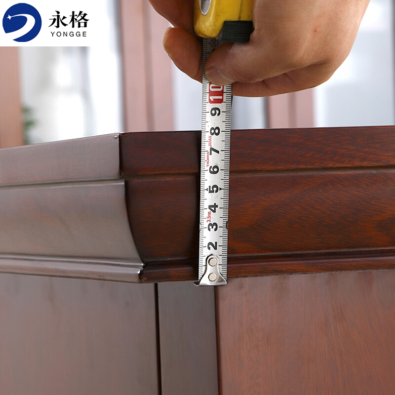 永格 办公家具老板桌总裁桌经理桌大班台办公桌油漆贴实木皮经理桌 1.6米单桌高清大图