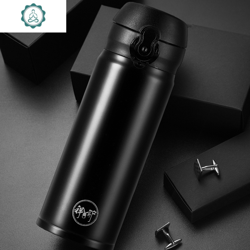 男女士车载不锈钢泡茶杯子家用办公室学生刻字 保温杯