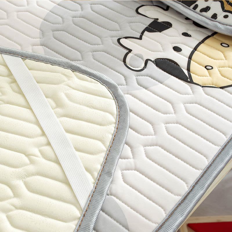 婴儿凉席夏幼儿园午睡冰丝席透气吸汗夏季可用乳胶宝宝儿童婴儿床图片