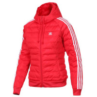 阿迪达斯(adidas)三叶草女装冬季新款运动保暖棉服夹克外套DH4585