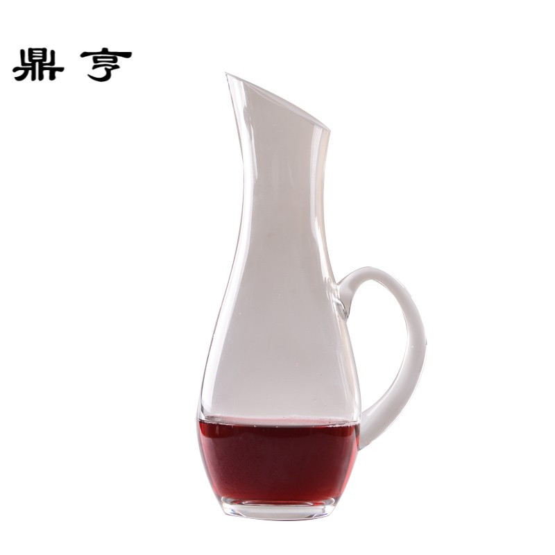 鼎亨醒酒器家用个性红酒壶 葡萄酒小号欧式酒具 无铅水晶玻璃分酒