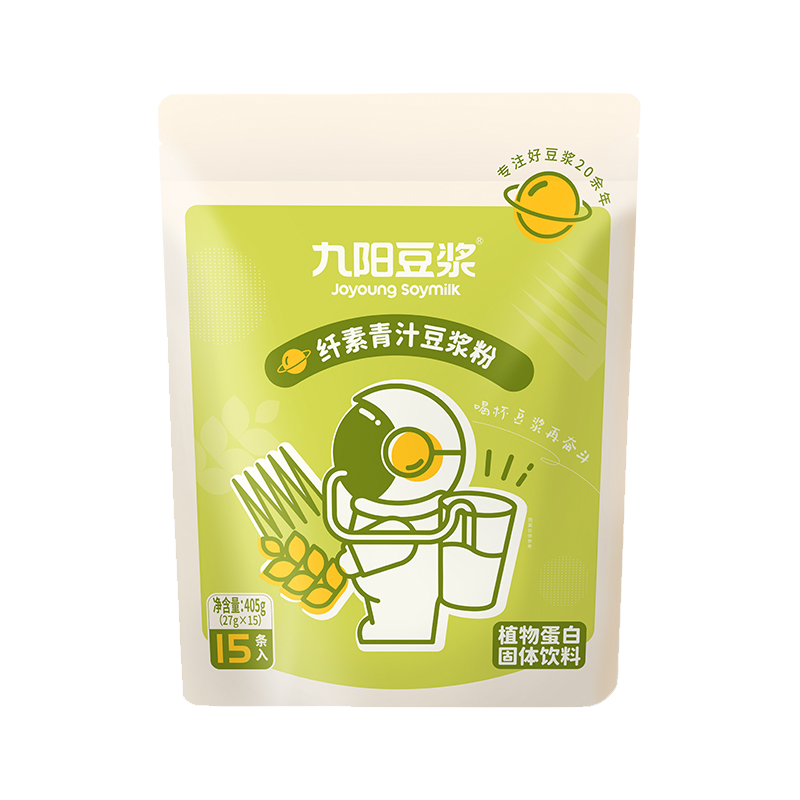 九阳豆浆青汁豆浆粉405g即食代餐粉植物蛋白冲饮高清大图
