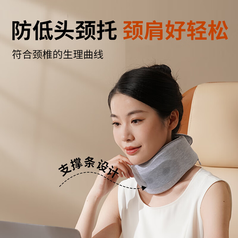 和正护颈颈托睡眠眼罩组合安心睡眠便携式旅行套装HZ-TS-1高清大图