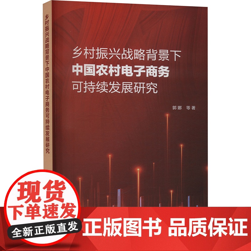 乡村振兴战略背景下中国农村电子商务可持续发展研究 郭娜 等 著 经济理论经管、励志 正版图书籍 人民出版社