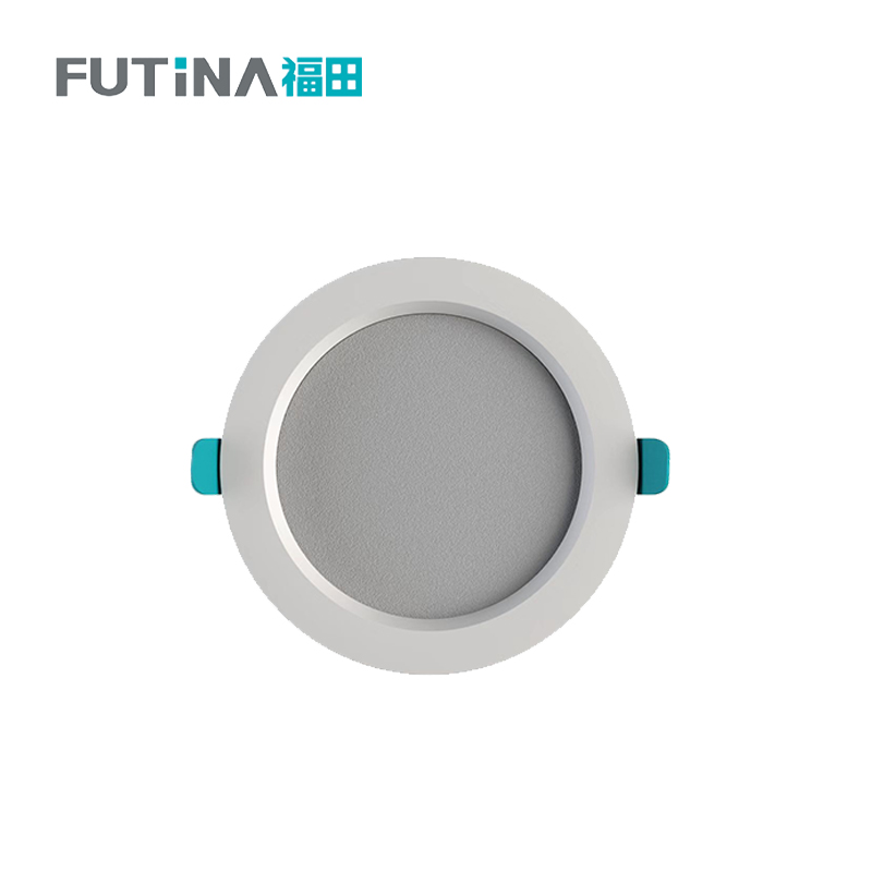 福田 筒灯 吊顶孔灯超薄嵌入式走廊过道天花灯办公商用 单位：个高清大图