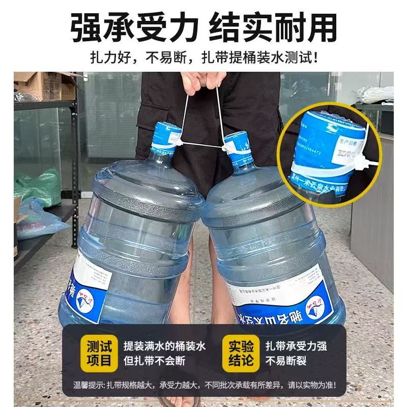 顺鸿森尼龙扎带 8*300mm 100根/包高清大图