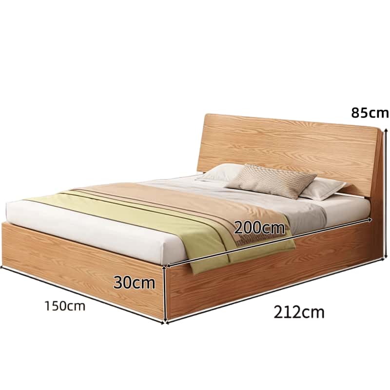 鑫木樽高箱床200*150*85cm张高清大图