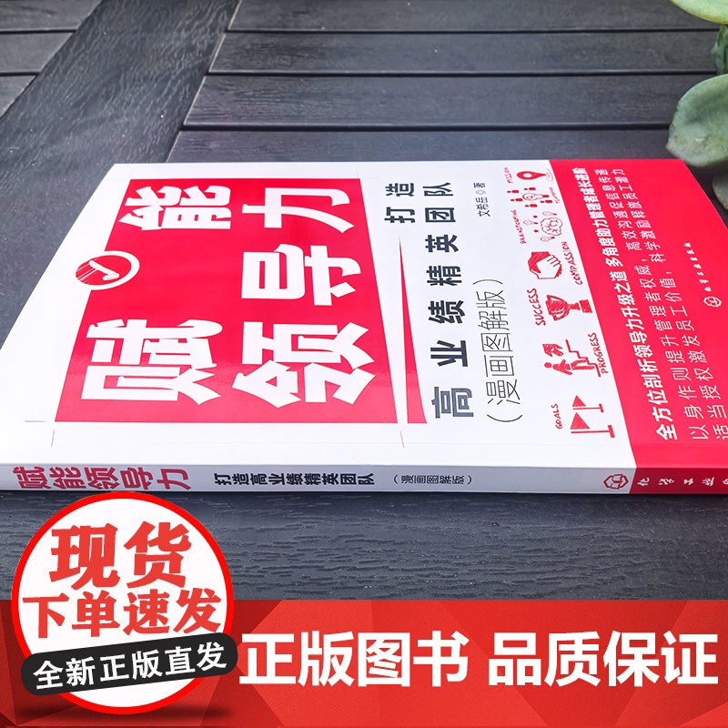 赋能领导力 打造高业绩精英团队 漫画图解版 管理者成长进阶 企业团队协作团队管理赋能 领导力提升 现代管理者领导力赋能提高清大图