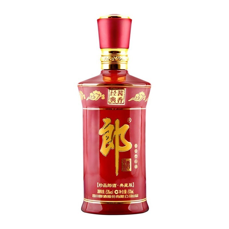 郎牌郎酒 珍品郎典藏版53度500ml*1瓶酱香型白酒高清大图
