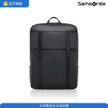 新秀丽(Samsonite)电脑包双肩包15.6英寸男士背包大容量休闲旅行包复古潮流礼物 TQ5*09001 黑色