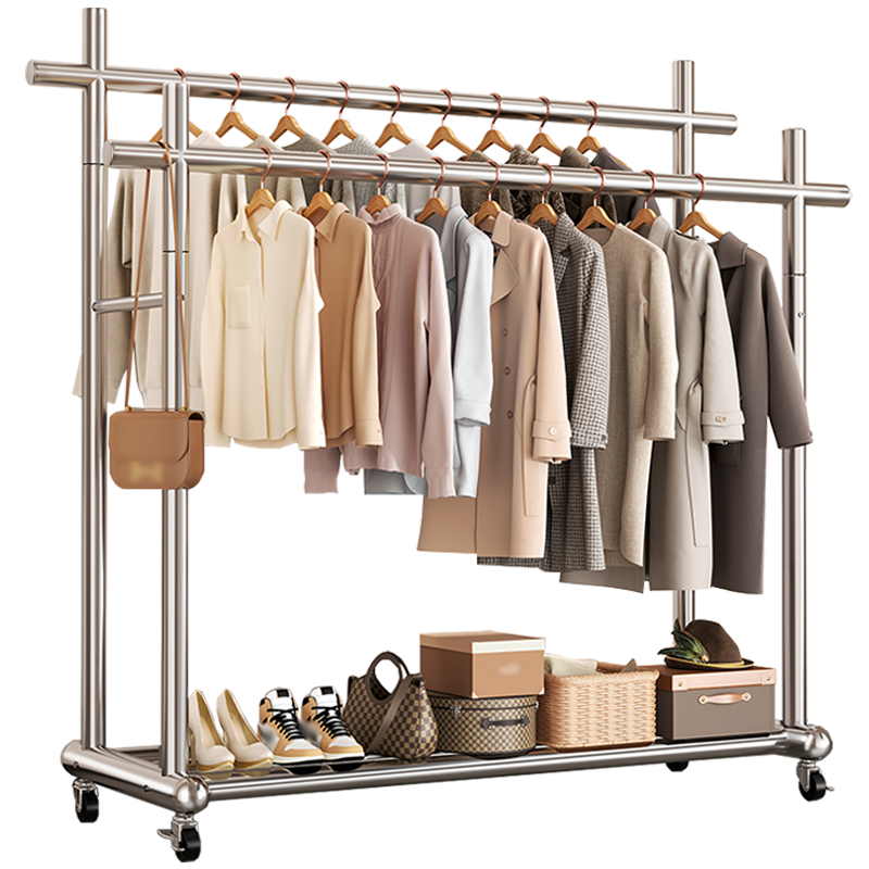 彭梵不锈钢双杆晾衣架