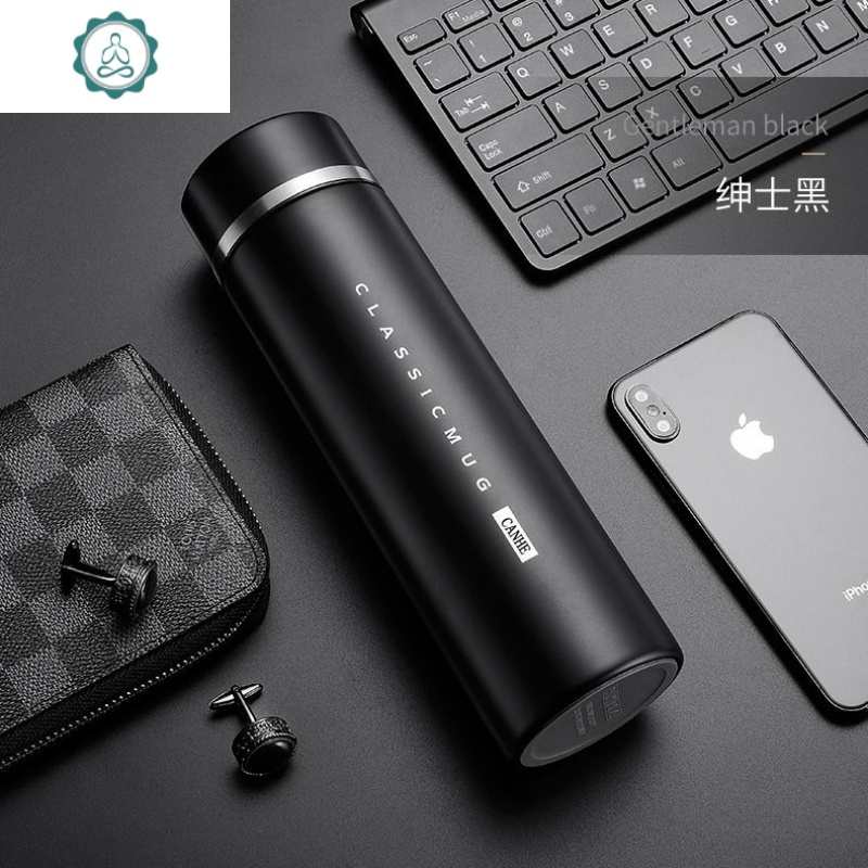 德国智能保温杯316不锈钢男士女大容