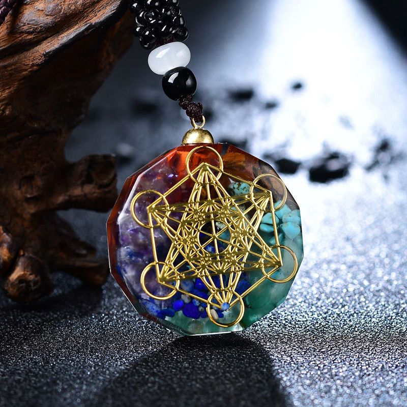 奥根能量吊坠项链防辐射辟邪饰品招财助事业助爱情流行表白礼物高频