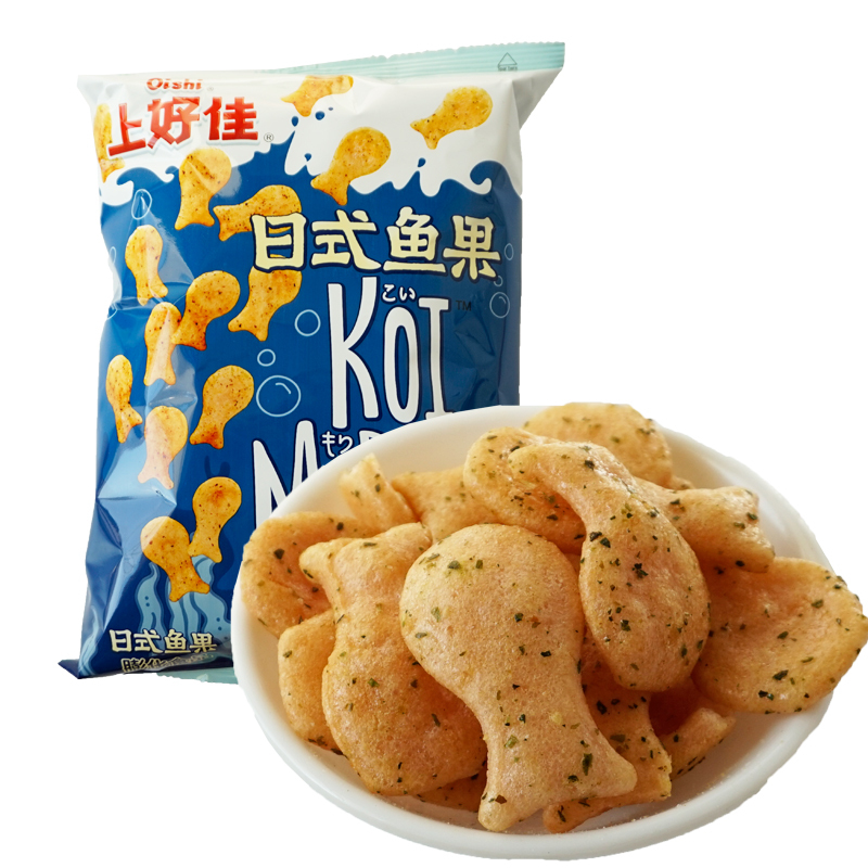 上好佳日式鱼果80g*6袋